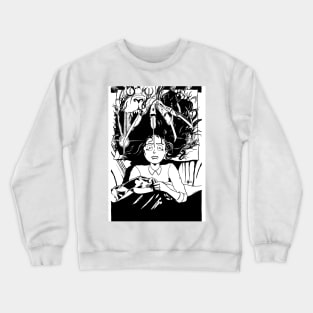 Junior High Horrors issue 4 b/w Crewneck Sweatshirt